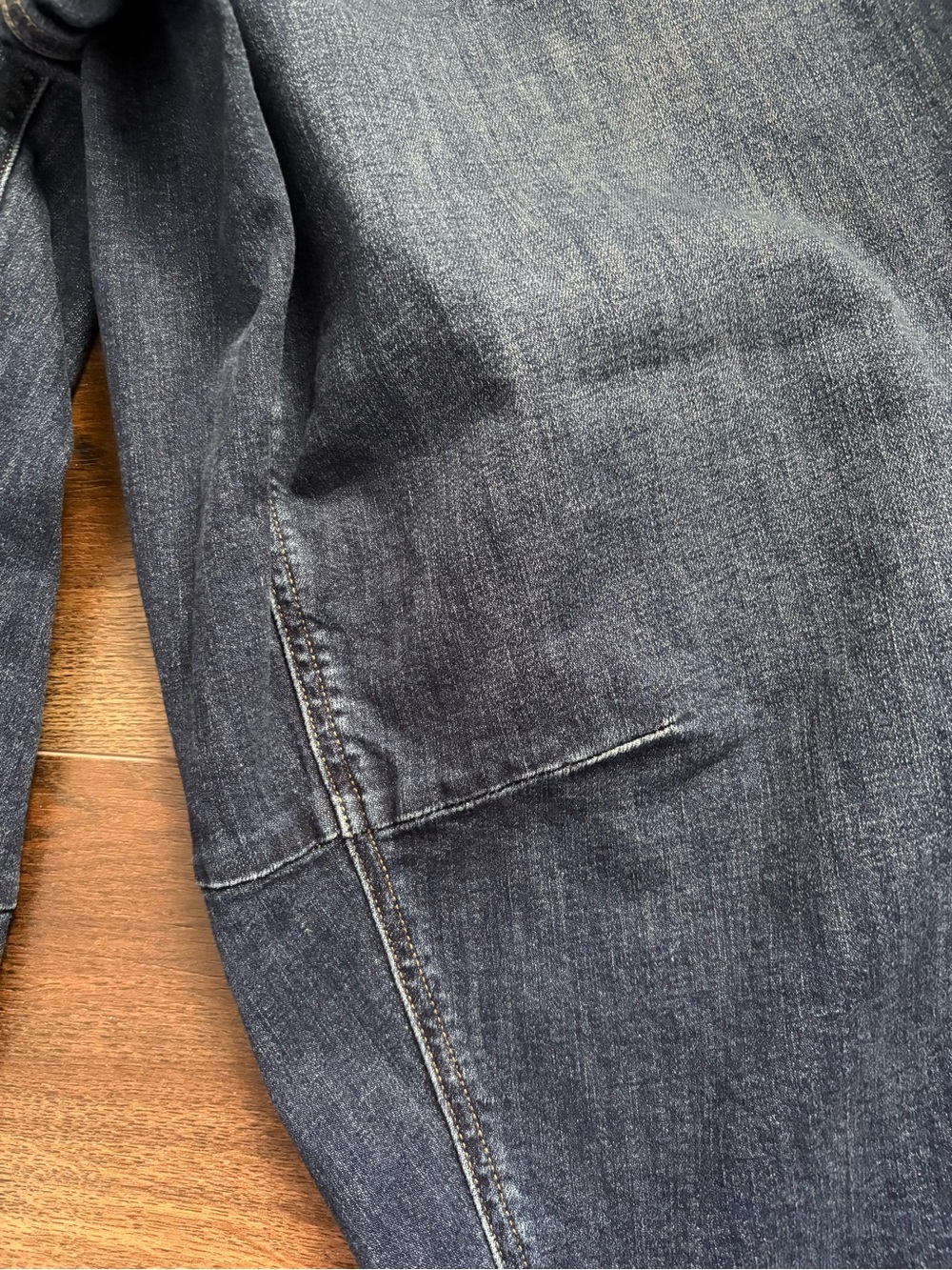 EUC LANE BRYANT Barrel Patch Pocket Jean - Picture 7 of 10